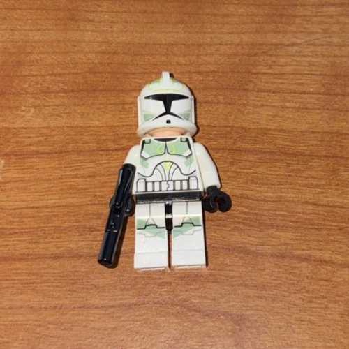 LEGO Clone Trooper Sage Green Horn Company Minifigure Star Wars 7913 SW0298