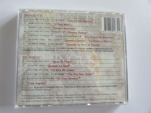 The Essential Placido Domingo 2 CD Set + The Very Best of Pavarotti & Domingo Cd - Picture 5 of 11