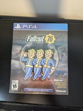 Fallout 76 with Steelbook and Controller Skin PS4 Only at Walmart Playstation 4