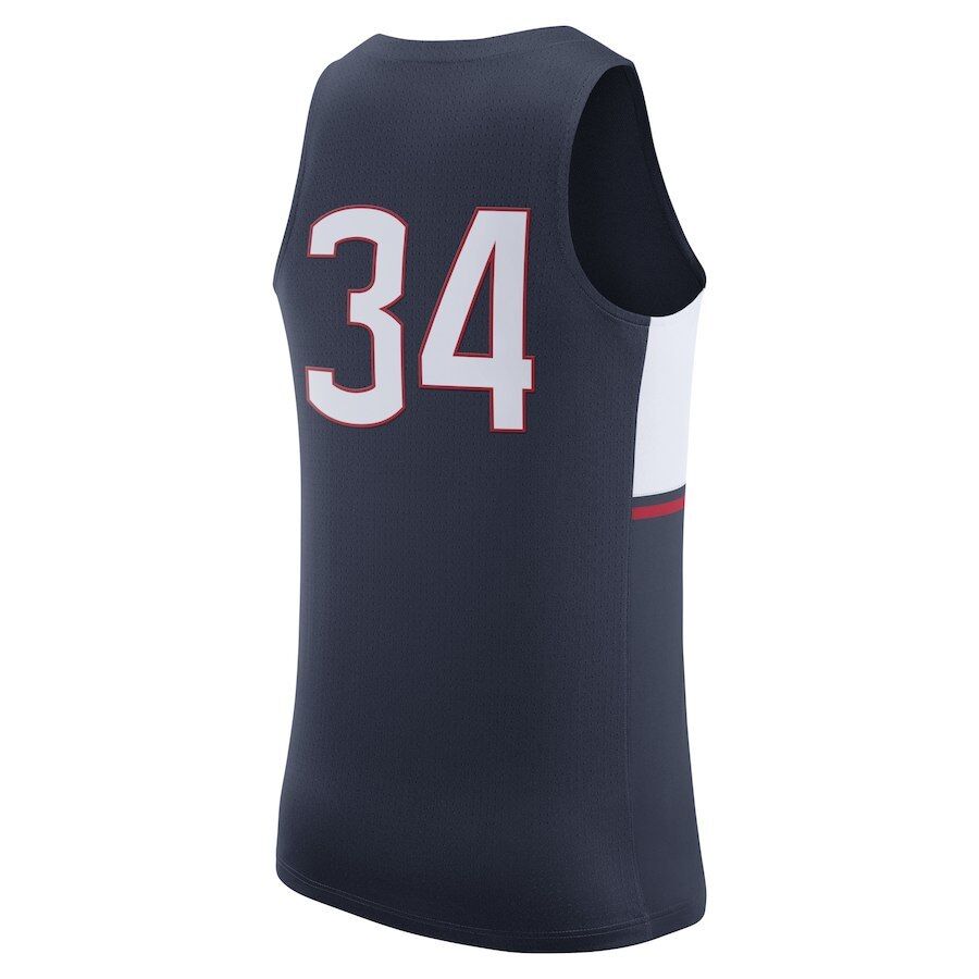 NIKE UCONN HUSKIES #34 AUTHENTIC ELITE BASKETBALL JERSEY NIKE UCONN HUSKIES #34 AUTHENTIC ELITE BASKETBALL JERSEY