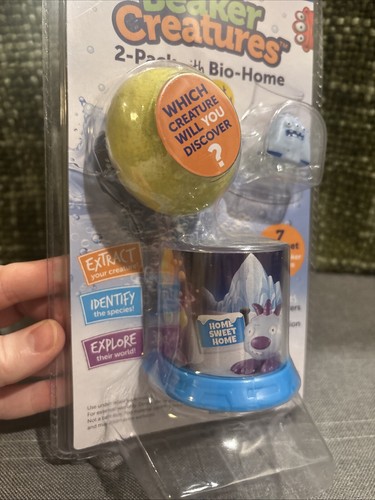 Learning Resources 7 Pc Set BEAKER CREATURES 2-Pack w/ Bio-Home LER3815 NEW - Picture 2 of 11