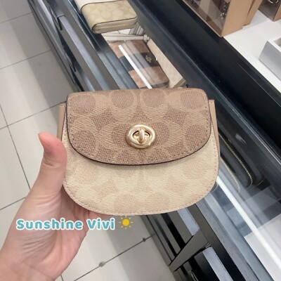 25年★Coach Turnlock Card Case CZ018 CZ474 s-l400.jpg