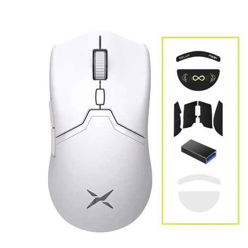 Gaming Mouse Bluetooth 3Mode Connection 26000DPI Huano Pink Switches Macro Mice - Picture 24 of 27