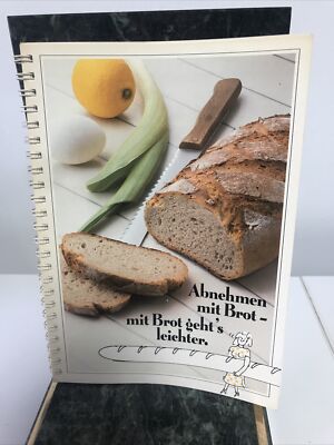 Abnehmen mit Brot  mit Brot geht's leichter - German cookbook, softcover