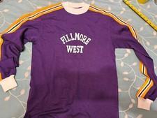 Vintage  70s FILLMORE WEST SHIRT Graham Gentleman John JERSEY t-shirt RARE
