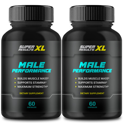 (2 Pack) Super Results XL Male Health Pills to Boost Stamina & Endurance