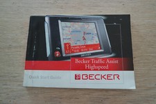 BECKER Traffic Assist Highspeed Navigation Bedienungsanleitung  2006