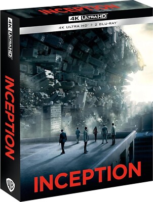 Inception 4K UHD Blu-ray [Region Free] Ultimate Collector's Edition - SteelBook