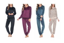 Honeydew Women's Velour Super Soft 2-Piece Lounge Set