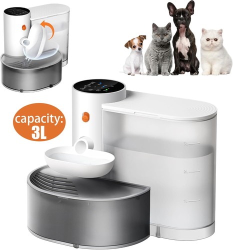 Wireless Smart Wireless Pet Water Fountain No Filter Gravity Water Dispenser