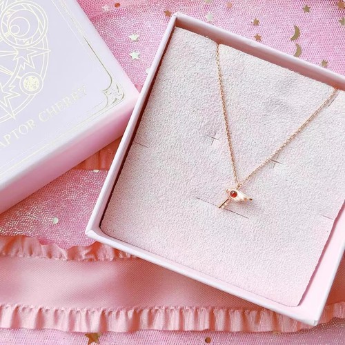 Cardcaptor Sakura x Korean OST Silver Necklace Collarbone Chain Jewelry Ornament - Picture 7 of 9