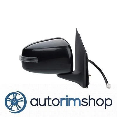 MI1321148 Right Power Mirror w/o Heated w Turn Signal for 14-18 Mitsubishi Mi...