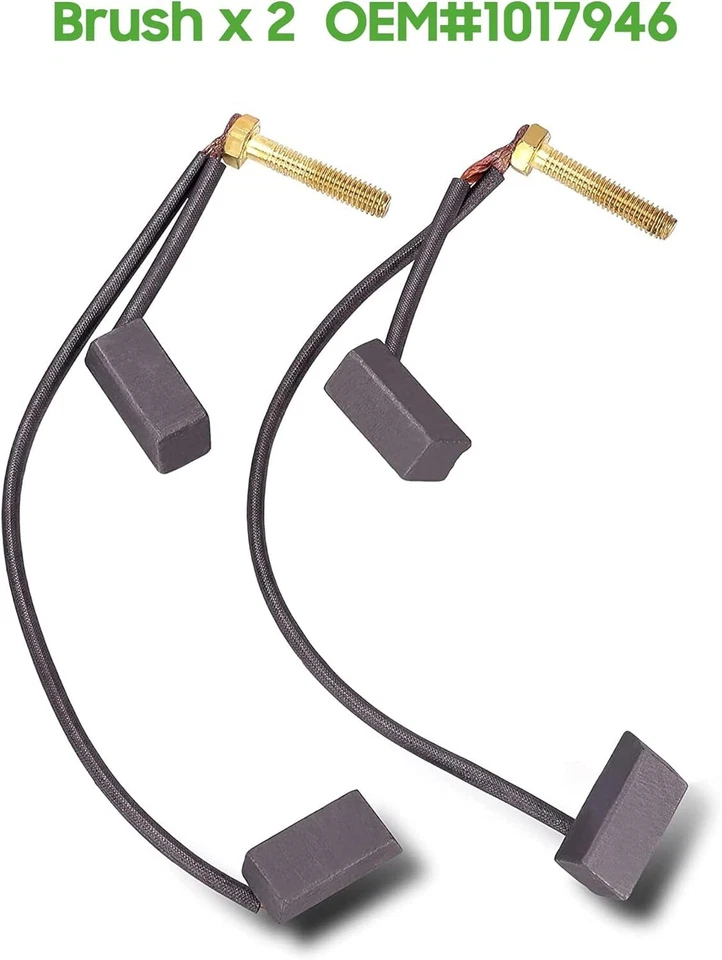 Cepillo de motor de carro de golf 2 piezas para Club Car 1994-up y Yamaha G8 G9 G14 G16 1017946 Foto 3 de 4