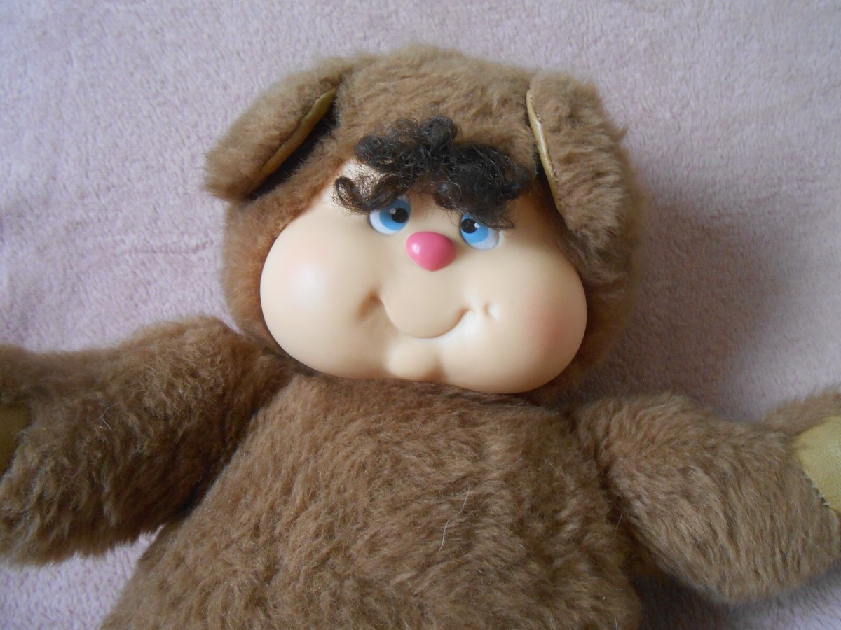 2 peluches popples des années 1980 de 33 cm en très bon état 50.00