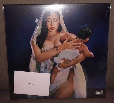Kali Uchis SIGNED CARD EU BABY ALT COVER GALAXY VINYL Sincerely LP 12'' NEW