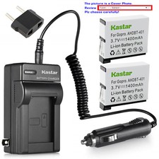 Kastar Battery AC Charger for GoPro AHDBT-401 GoPro HERO4 Silver Action Camera