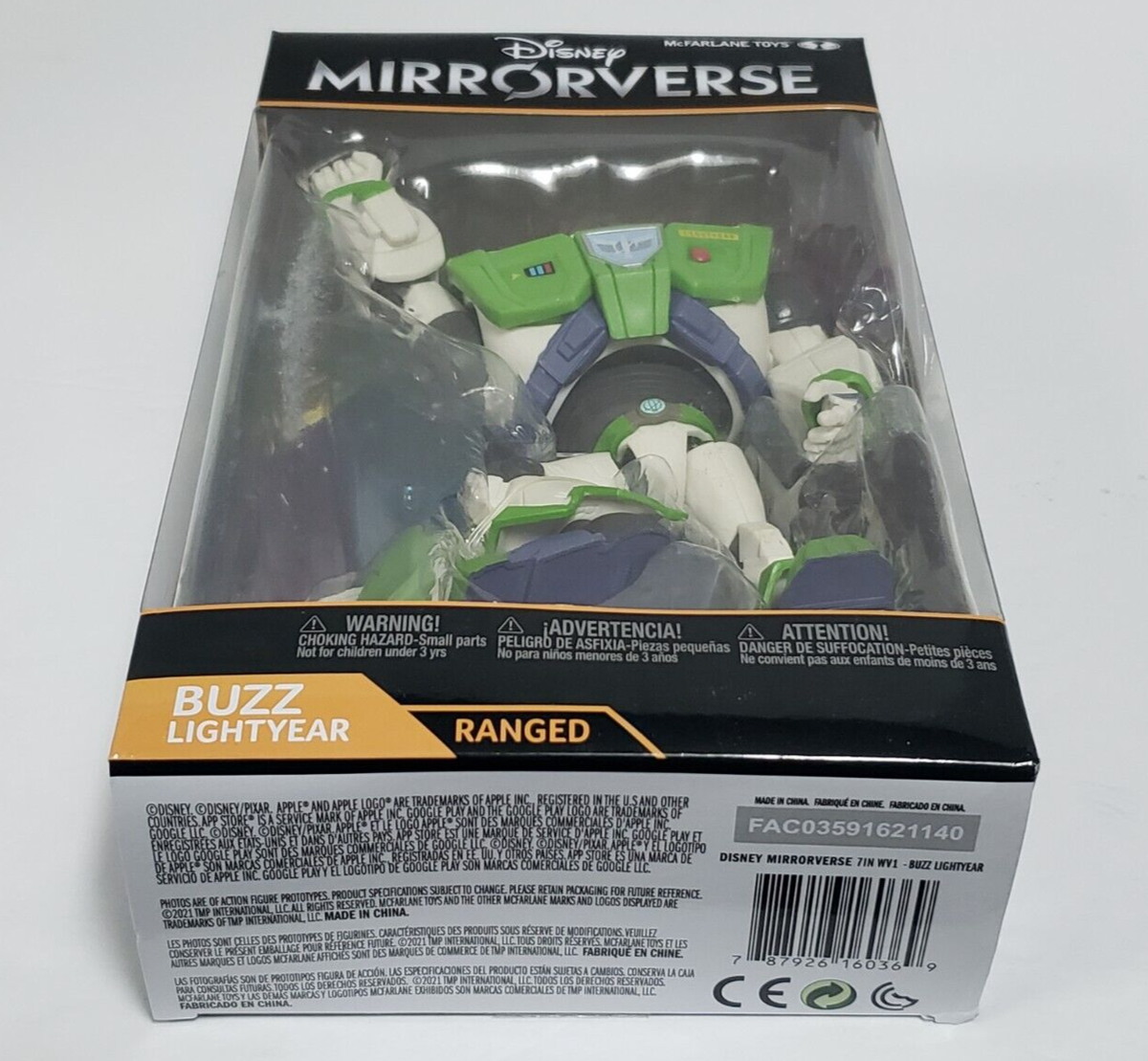 BUZZ LIGHTYEAR - Toy Story - DISNEY MIRRORVERSE McFarlane Toys 