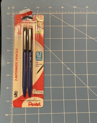 Vintage Pentel EZ #2 AX17 Mechanical Pencils 0.7mm Japan