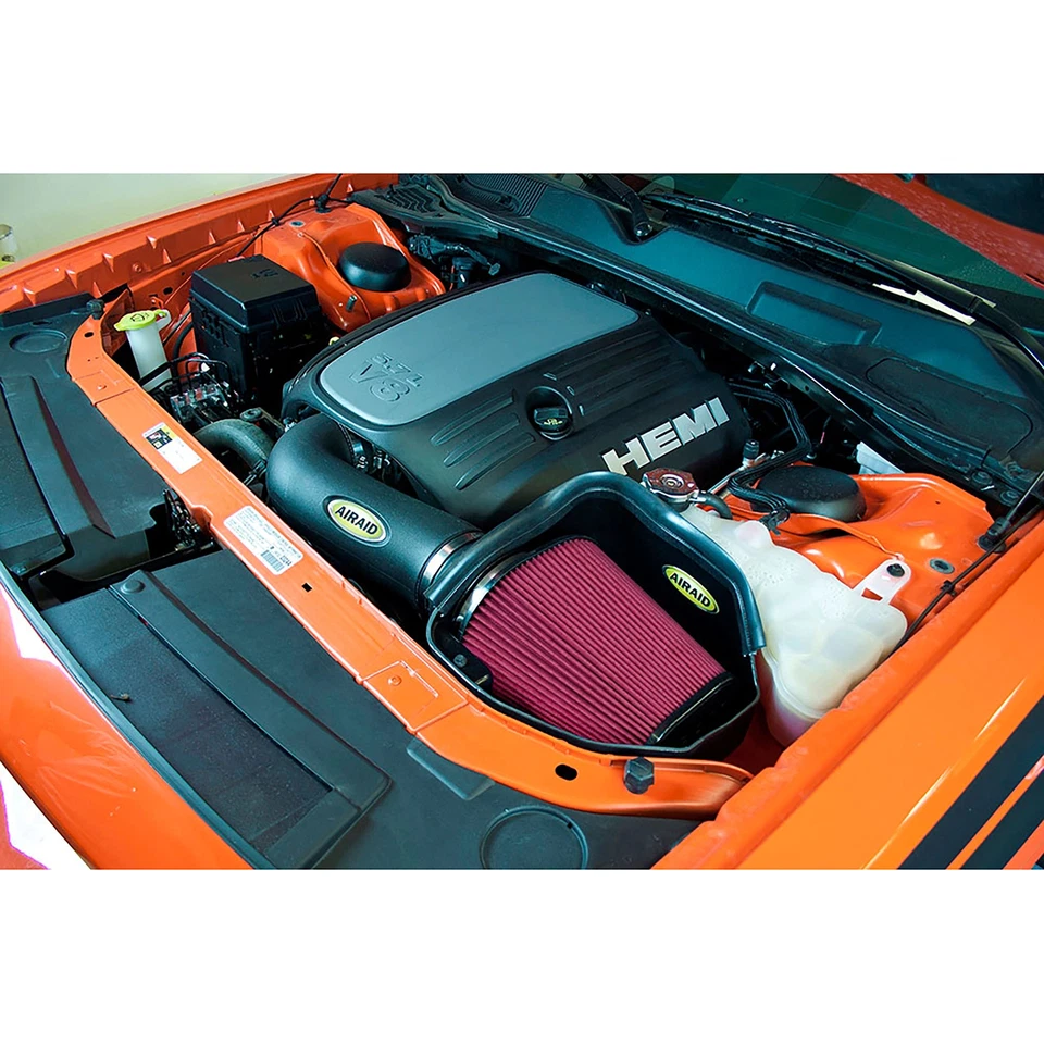 Комплект системы впуска холодного воздуха Airaid 351-318 для зарядного устройства Challenger 5,7 л V8 2011-23 годов выпуска - Изображение 3 из 4