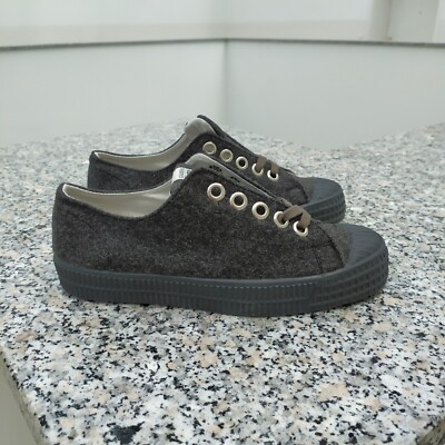 GRANDPA x Novesta Star Master Felt Gr. 38 grau Wolle Sneaker Made in EU