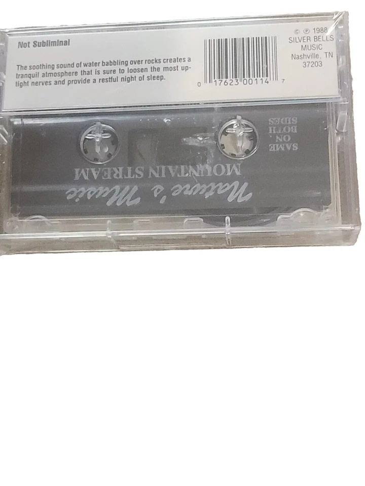 Mountain Streams Nature’s Relaxing Sound (Cassette, 1988) - Image 4 of 4