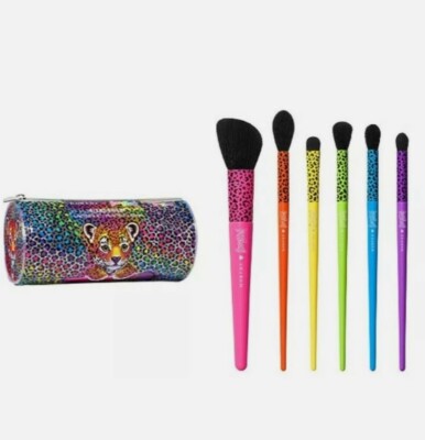Morphe X Lisa Frank Blend Bright 6-Piece Brush Set + Bag NIB