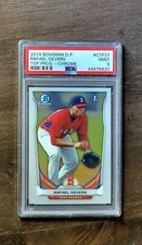2014 RAFAEL DEVERS Bowman Draft Picks 1st Chrome Top Prospects PSA 9 Rookie RC 