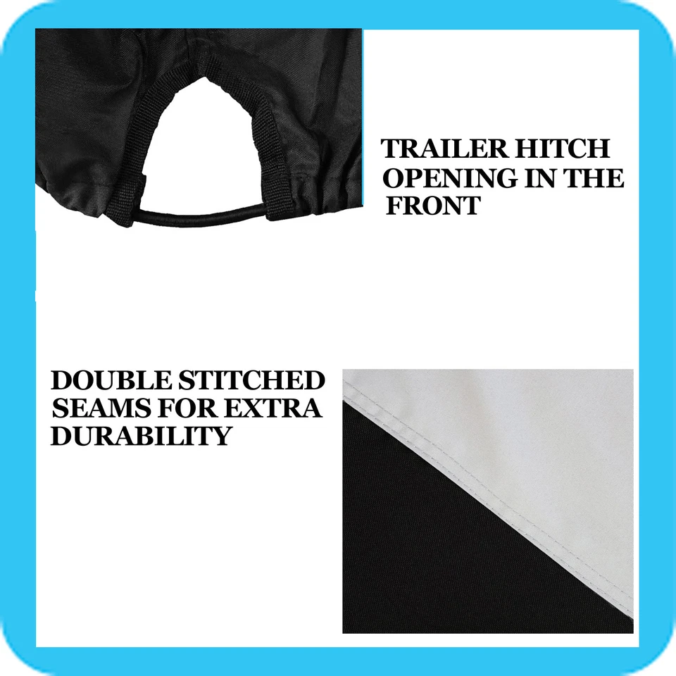 Cubierta de moto acuática Yamaha WaveRunner FX Cruiser HO SHO SVHO negra/gris 2012-2021 2022 Foto 4 de 4