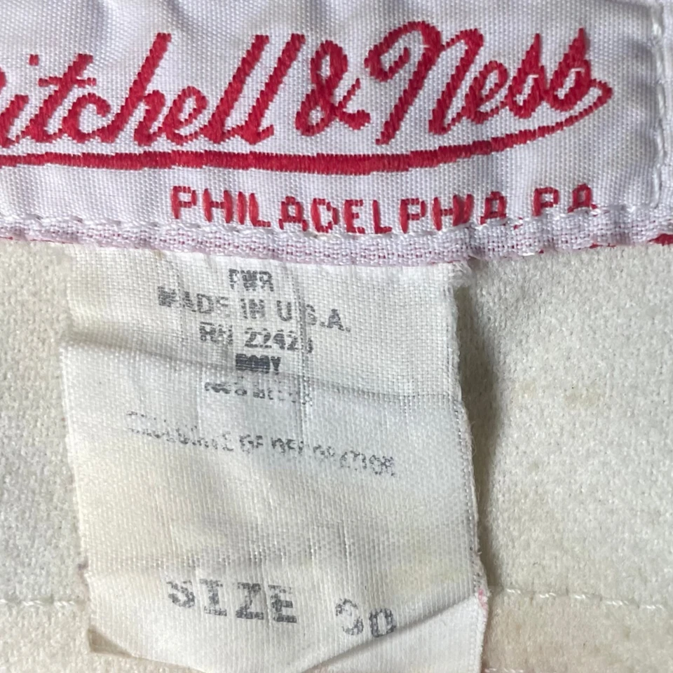 VTG 1973 Pistol Pete Mavarich Atlanta Hawks 44 Mitchell & Ness Jersey Size 60 - Image 4 of 4