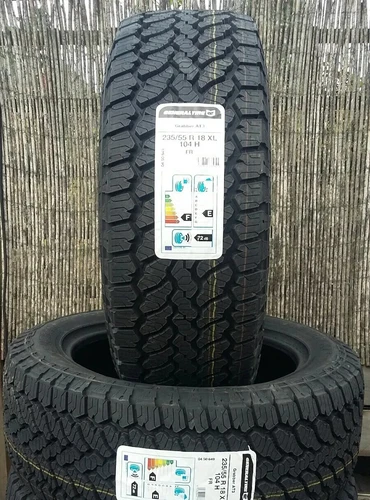 235 55 18 104H XL  GENERAL GRABBER AT3 TYRES  ALL TERRAIN x 2  DELIVERED PRICE 