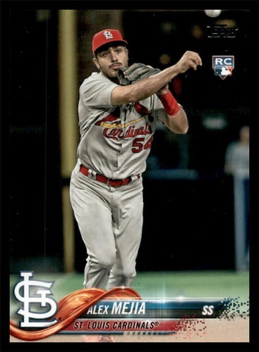 2018 Alex Mejia St. Louis Cardinals Topps Rookie Baseball Card # 470