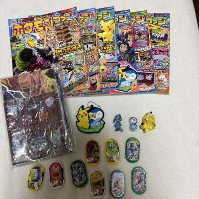 Pokemon Card 6 Books For Pokemon Fans With Attached Goods Japan | eBay