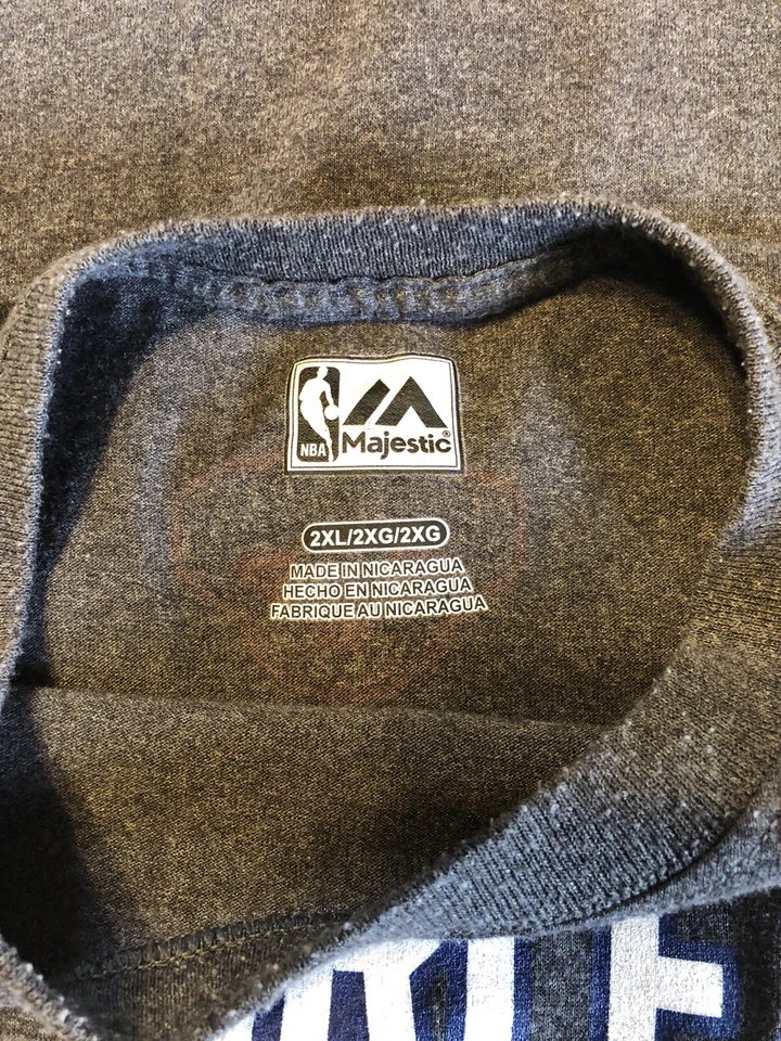 Camiseta para hombre NBA Majestic NEW ORLEANS PELICANS ANTHONY DAVIS 2xl carbón Foto 4 de 4