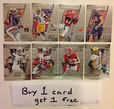 2016 Panini Prizm Collegiate Draft Picks  -  Buy 1 card get 1 free (same card)