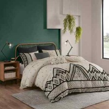 INK IVY Duvet Cover Set King Marta NEW