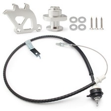 For 1979-1995 Mustang Adjustable Clutch Cable Quadrant and Firewall Adjuster Kit