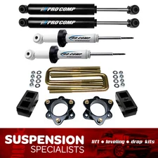 3"/2" Lift Leveling Kit For 2007-2010 Chevy Silverado GMC Sierra Pro Comp Shocks