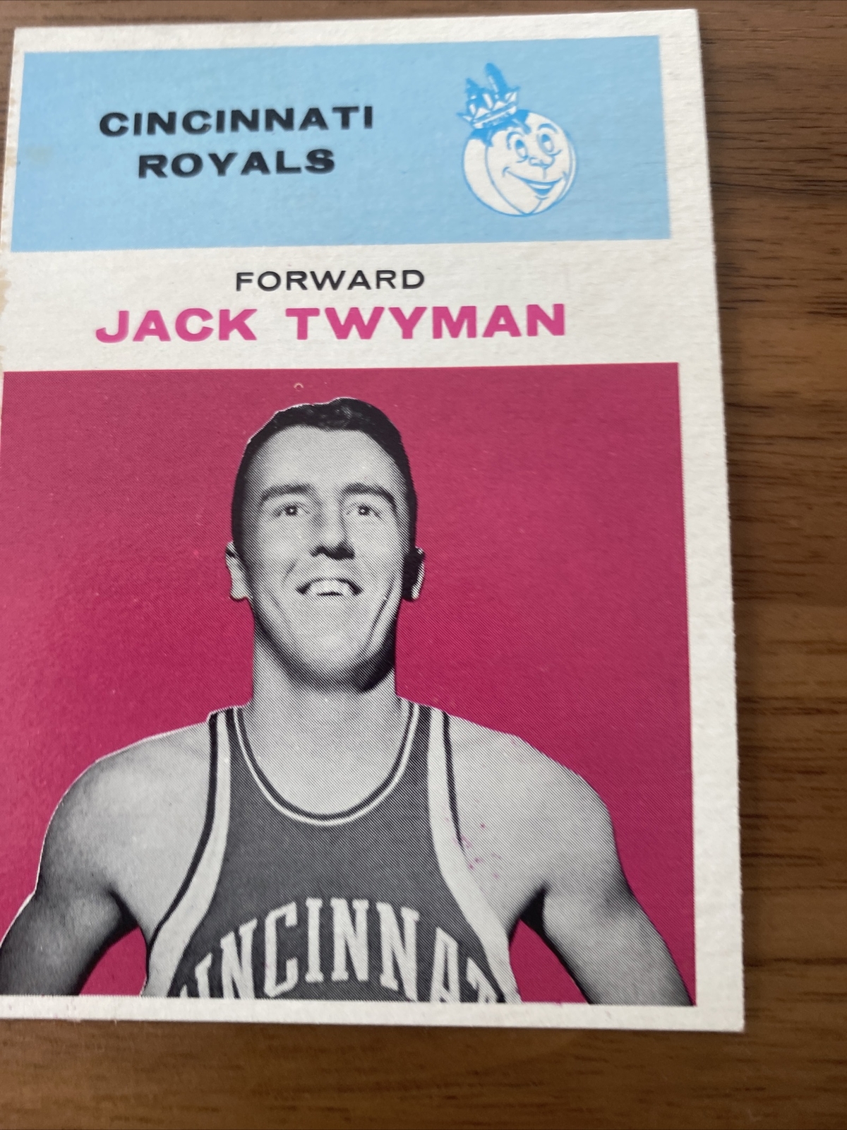 1961-62 Fleer Set-Break #42 Jack Twyman EX-EXMINT
