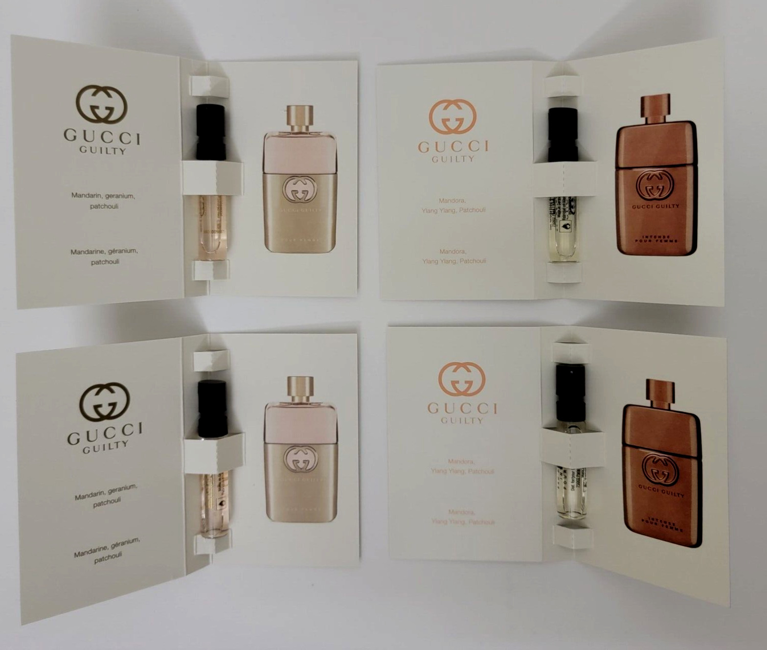 2 - GUCCI GUILTY EDP 2 - GUCCI GUILTY EDP Intense 0.05 oz Spray Vials for WOMAN