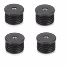 Round Threaded Tube Inserts - M8 Thread (Set of 4 Inserts)