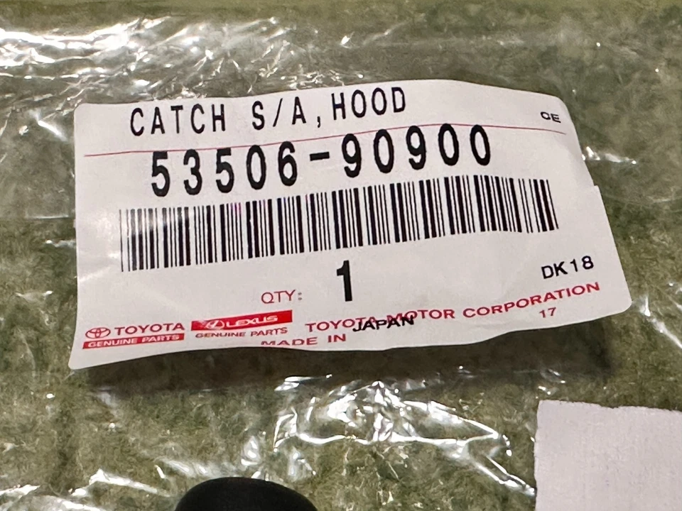 Toyota Genuine Land Cruiser FJ40 FJ45 BJ40 Hood Latch Bonnet Catch Lock Pair OEM - Image 2 of 4