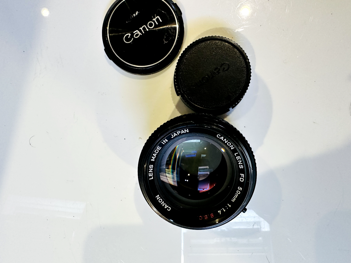 外観特上級】Canon LENS FD 50mm F1.4 S.S.C. #v1144 FD 50mm Canon new 0