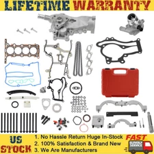 Timing Chain & Head Gasket & Locking & Water Pump For Cruze 1.4T LWD L2Z LDD LUU