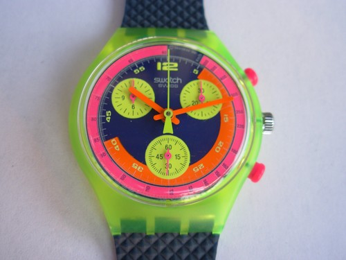 SWATCH CHRONO GRAND PRIX - SCJ101 - 1992 - Picture 4 of 5