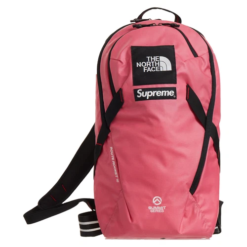Sac à dos Supreme The North Face Summit Series ruban extérieur couture route fusée rose