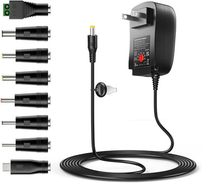 41W Universal 6V 9V 12V 15V 18V 20V 24V AC DC Adapter Power Supply for Household