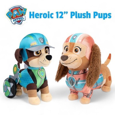 GUND PAW Patrol 12'' Heroic Rex or Liberty Pup Standing | Premium Stuffed Animal