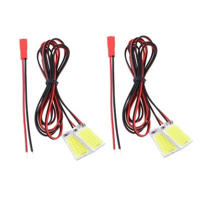 2x RC Stroboskop Lichter für ferngesteuertes Flugzeug Flugzeug Segelflugzeug