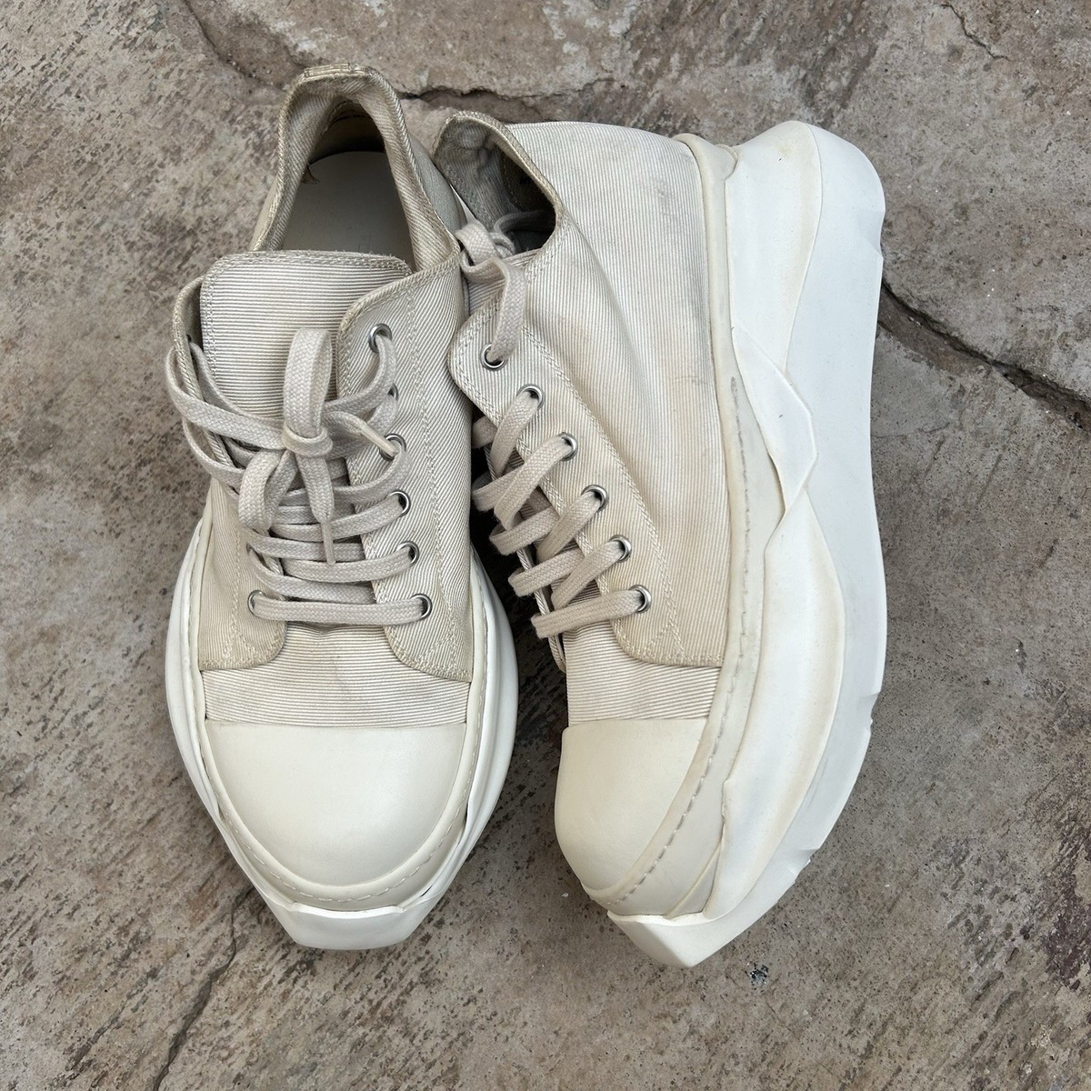 Rick Owens DRKSHDW Abstract Ramones Low US8 EU41 | eBay Rick Owens DRKSHDW Abstract Ramones Low US8 EU41 | eBay