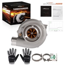 Universal Ar .82 V-band Gt3071 Gt30 Billet Turbocharger Ball Bearing 500hp Universal Ar .82 V-band Gt3071 Gt30 Billet Turbocharger Ball Bearing 500hp